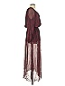 LoveShackFancy 100% Polyester Burgundy Cocktail Dress Size 1 - photo 3