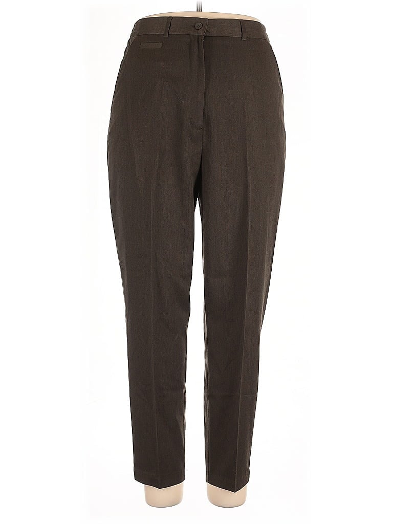Pre-owned Stephanie Andrews Dress Pants In Brown