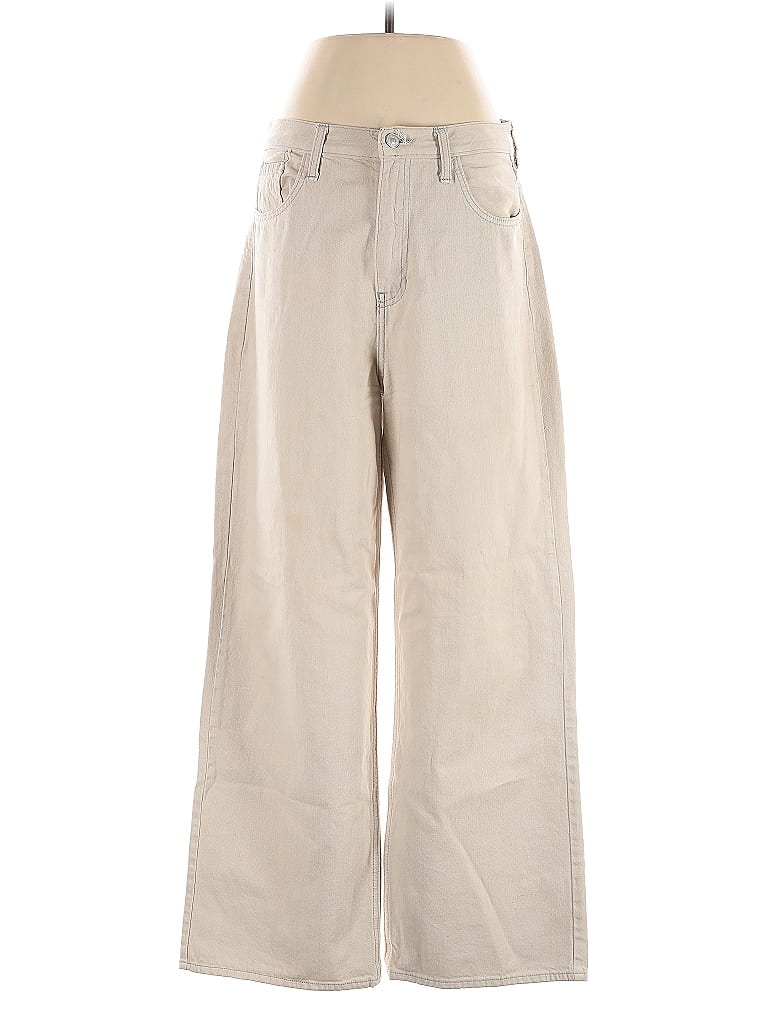 Just Black 100% Cotton Tan Khakis Size 29 waist - photo 1