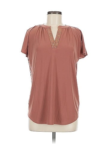 Jones New York Signature Short Sleeve Blouse (view 1)