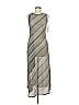 Donna Morgan 100% Polyester Graphic Gray Casual Dress Size 6 - photo 1