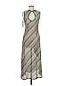 Donna Morgan 100% Polyester Graphic Gray Casual Dress Size 6 - photo 3