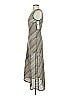 Donna Morgan 100% Polyester Graphic Gray Casual Dress Size 6 - photo 5