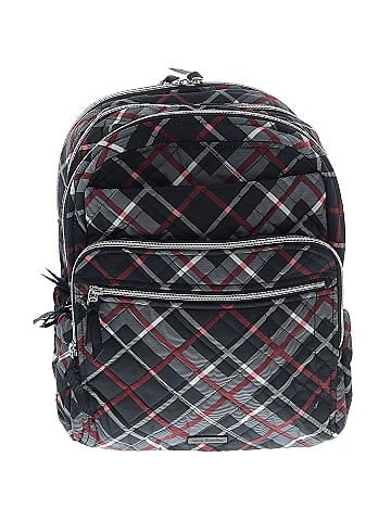 Vera Bradley Paris Plaid XL Campus Backpack (view 1)