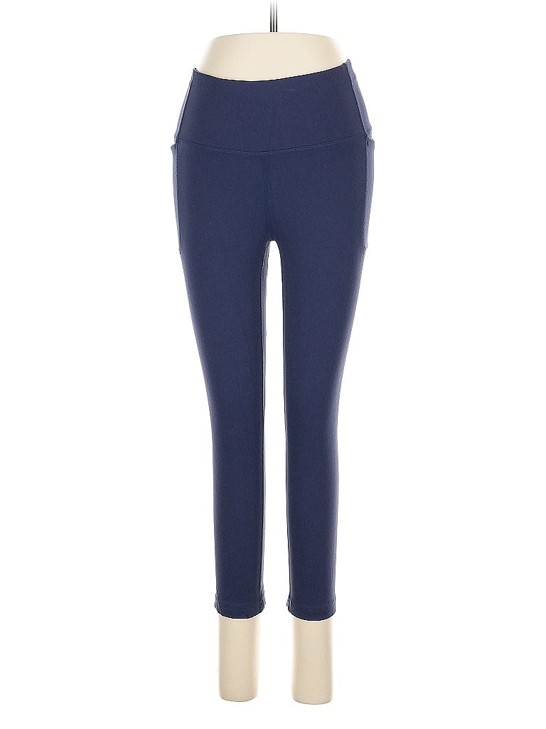 Pre-owned Under Armour Active Pants In Blue