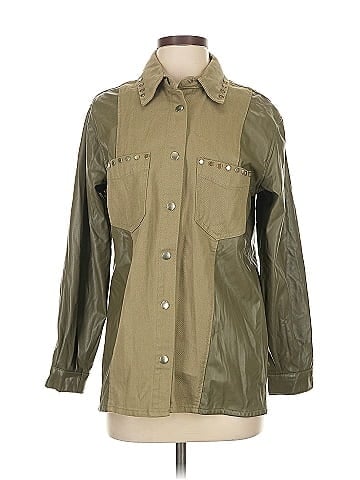 Zara Faux Leather Jacket (view 1)
