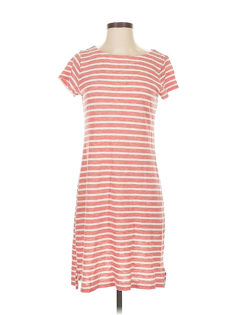 Vineyard Vines 100% Pima Cotton Stripes Pink Casual Dress Size XS - photo 1