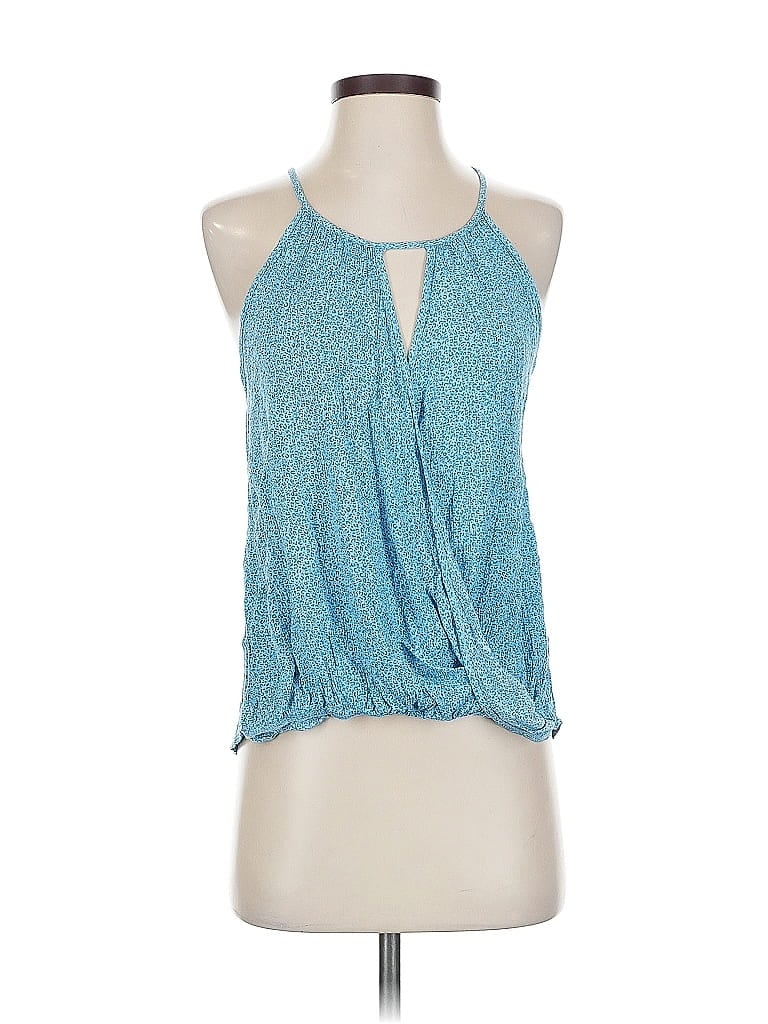 Pre-owned Mi Ami Sleeveless Blouse In Blue