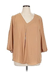 Soho Jeans New York & Company 3/4 Sleeve Blouse