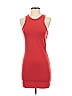 Sunday Best Solid Red Casual Dress Size S - photo 1