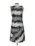 Taylor Print Gray Cocktail Dress Size 8 - photo 2