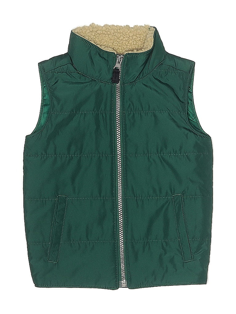 Carter's 100% Polyester Green Vest Size 3T - photo 1