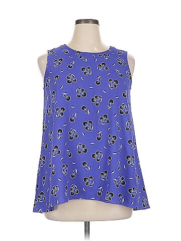 Anne Klein Sleeveless Blouse (view 1)