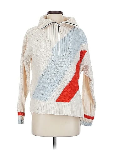 Solid & Striped Wool Pullover Sweater (view 1)
