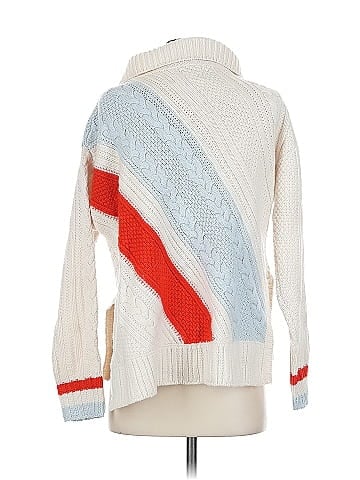 Solid & Striped Wool Pullover Sweater (view 2)
