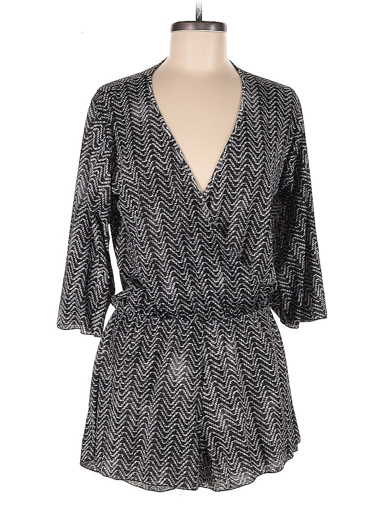 Pre-owned Elan Casual Dress In Black