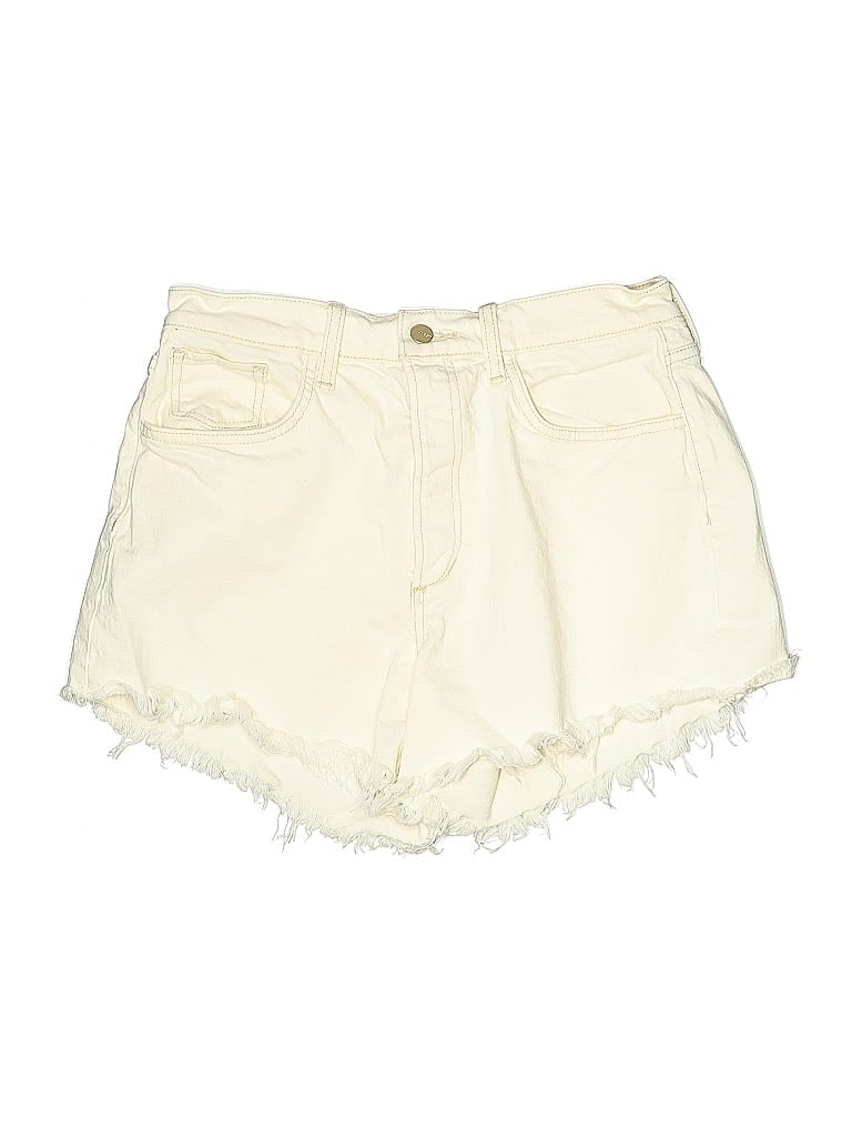 Pre-owned Joe's Jeans Denim Shorts In White