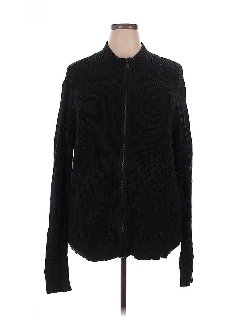 Pre-owned Express Cardigan Sweater In Black