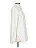 Lyssé 100% Nylon Color Block Ivory Long Sleeve Button-Down Shirt Size S - photo 3