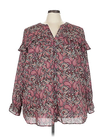 Evans Long Sleeve Blouse (view 1)
