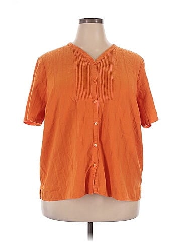 Cj Banks Short Sleeve Blouse (view 1)