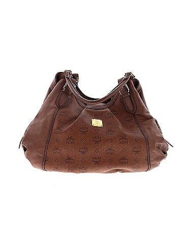 MCM MCM Visetos Leather Hobo (view 1)