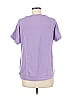 Susan Graver Purple Short Sleeve Top Size S - photo 2