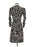 Veronica M. Animal Print Gray Cocktail Dress Size XS - photo 3