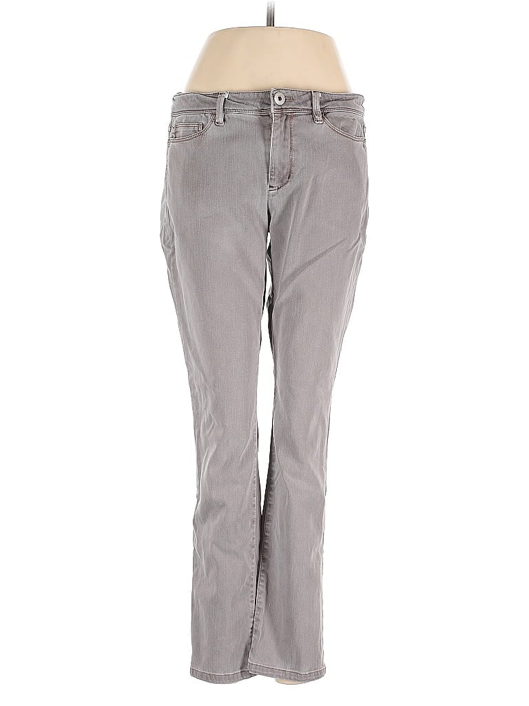 Pre-owned Jjill Casual Pants In Gray