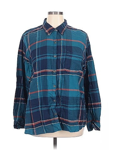 Dickies Long Sleeve Button-Down Shirt (view 1)