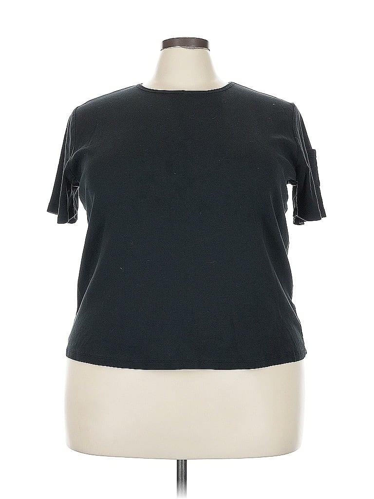 Pre-owned Polo Ralph Lauren Short Sleeve T-shirt In Black