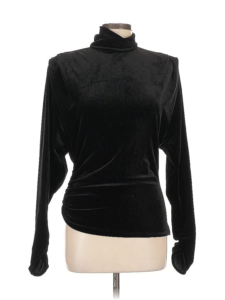 Click to view more detailed imagery on our partner's website Pre-owned Zara Long Sleeve Top Black Turtleneck Tops