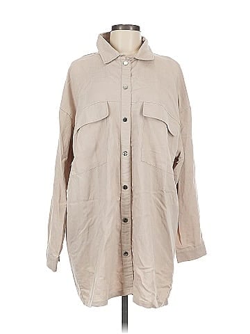 PrettyLittleThing Long Sleeve Blouse (view 1)