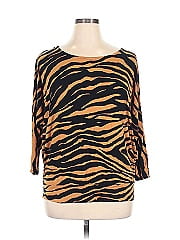 Jm Collection 3/4 Sleeve Top