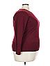 JM Collection Burgundy Pullover Sweater Size 3X - photo 4