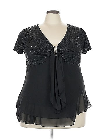 R&M Richards Short Sleeve Blouse (view 1)