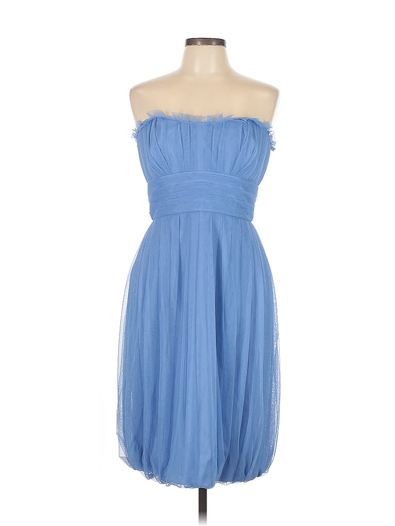 Pre-owned Vera Wang Cocktail Dress In Blue