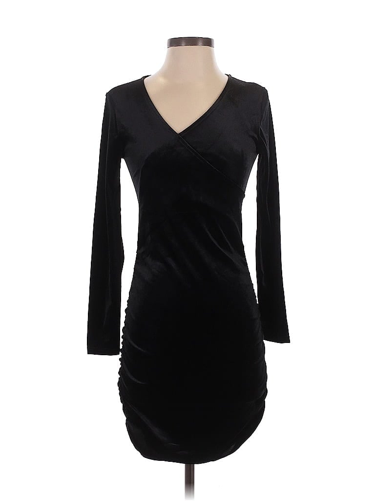 Pre-owned Ambiance Cocktail Dress In Black