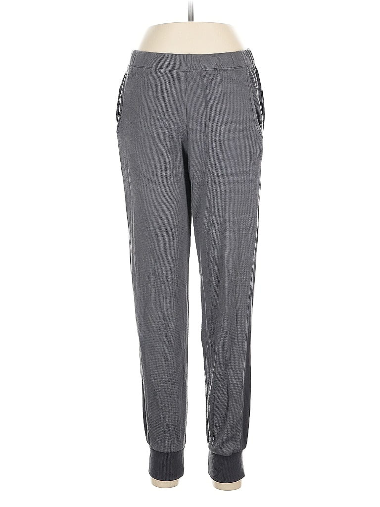 Pre-owned Monrow Casual Pants In Gray