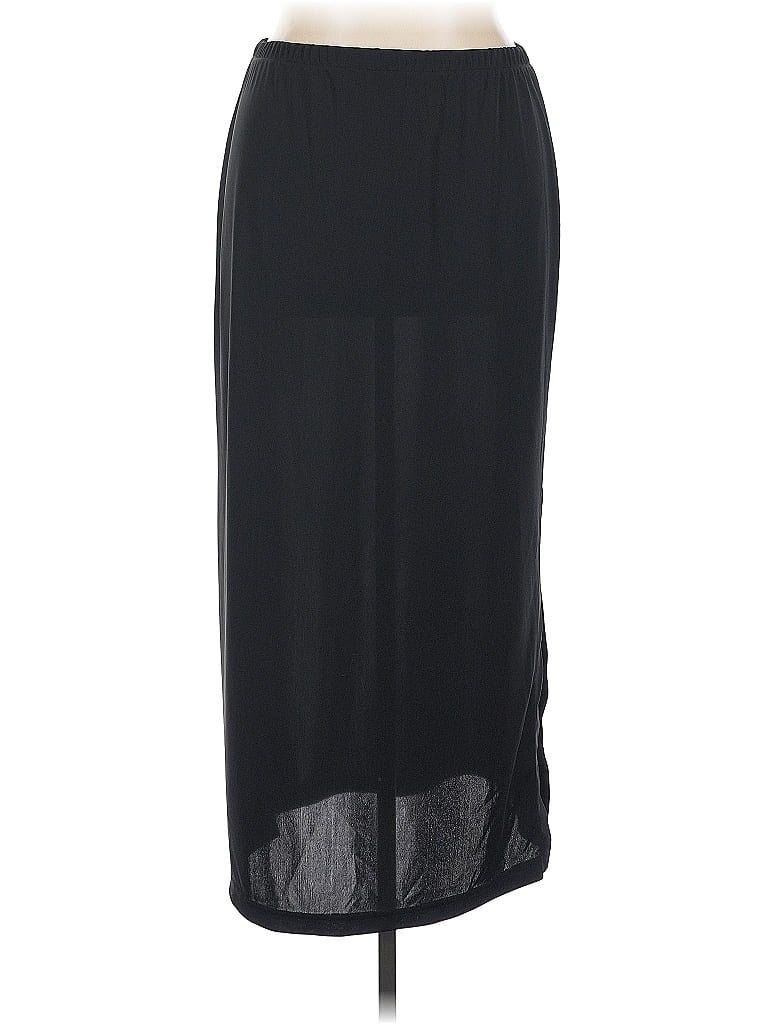 Pre-owned Sharon Young Formal Skirt In Black