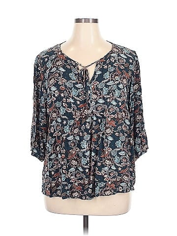 Papermoon 3/4 Sleeve Blouse (view 1)