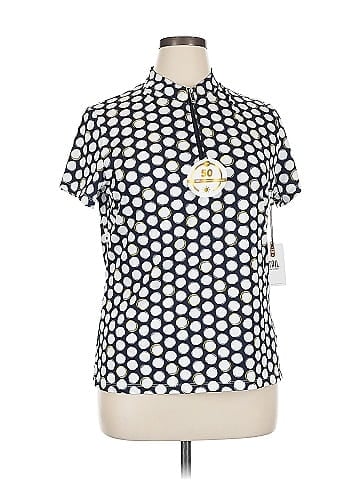 Tail Short Sleeve Blouse (view 1)