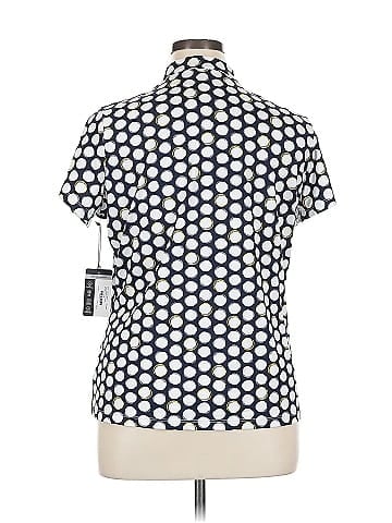 Tail Short Sleeve Blouse (view 2)