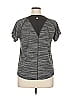 Tek Gear 100% Polyester Gray Short Sleeve Top Size XL - photo 2
