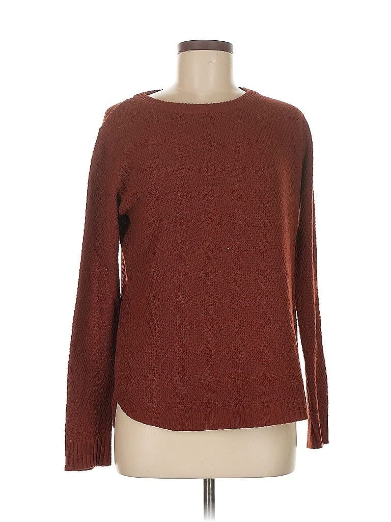 Pre-owned Pink Clover Pullover Sweater In Brown