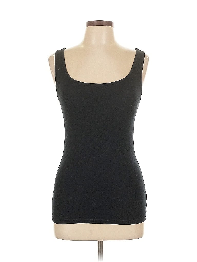 Pre-owned Gap Tank Top Black Strapless Neckline Tops