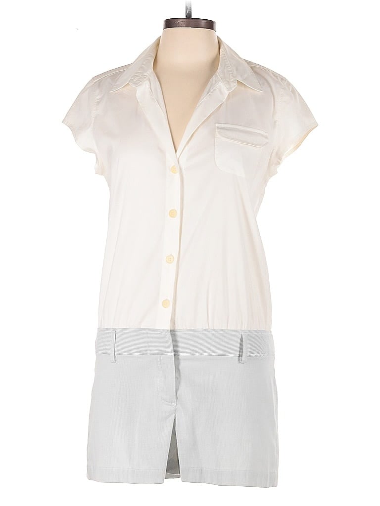 Pre-owned Theory Casual Dress In White