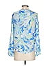Cloth & Stone 100% Rayon Blue 3/4 Sleeve Blouse Size XS - photo 3