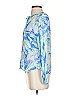 Cloth & Stone 100% Rayon Blue 3/4 Sleeve Blouse Size XS - photo 5