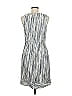 J.Crew Chevron-herringbone Gray Casual Dress Size 6 - photo 3